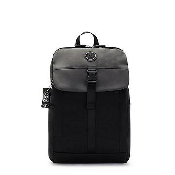 Torby Na Laptopa Kipling Genadi 16" Backpack Czarne | PL 1578YX